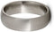 Satin Titanium 7mm Comfort-Fit Dome Wedding Band, Size 5.5