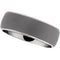 Titanium 7.5mm Satin Black Comfort Fit Band Size 11.5