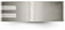 Brushed Titanium, Sterling Silver Inlay 8mm Flat Comfort-Fit Band, Size 8