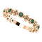 Chatham Created Alexandrite Beaded Ring, 14k Rose Gold