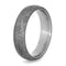 The Men's Jewelry Store (Unisex Jewelry) Gibeon Meteorite 6mm Matte Titanium Comfort-Fit Band