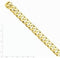 Men's Hand-Polished 14k Yellow Gold 15.4mm Cuban Link Bracelet, 9 Inches