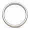 Gold Inlay Collection Titanium, 14k Yellow Gold 6mm Dome Band