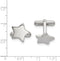 Stainless Steel Star Cuff Links, 18.25x16.87MM