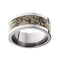 Mossy Oak Duck Blind Camo 10mm Comfort-Fit Titanium Ring