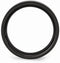 The Men's Jewelry Store (Unisex Jewelry) Black Ceramic, Mimetic Meteorite 8mm Comfort-Fit Matte Titanium Wedding Band