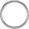 Patterned Milgrain 6mm Comfort-Fit 14k White Gold Band