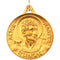 14k Yellow Gold St. Genesius Medal (23 MM)