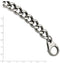 Men's Stainless Steel 15mm Flat Curb Link Bracelet, 8.5 Inches