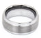 8mm Comfort Fit Tungsten Ring with Matte Center, Sizes 5 to 15