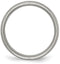 Satin-Brushed, Grey Titanium Swirl Design 8mm Grooved Edge Band, Size 12