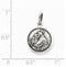 Sterling Silver Antiqued St. Anthony Medal (20X15MM)