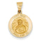 14k Yellow Gold St. Paul Medal Pendant (18X15MM)