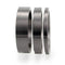 Wide Three Satin Brushed Interchangeable Comfort-Fit Titanium Bands