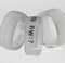 Flat Top Designed with Beveled Edge 9mm Comfort Fit Matte Titanium Band, Size 4.25