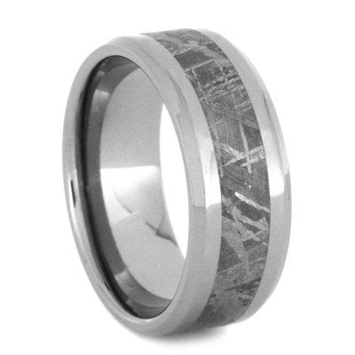 Gibeon Meteorite 8MM Comfort-Fit Titanium Band