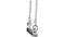 16-Stone Black Diamond Bar Rhodium Plate 14k White Gold Pendant Necklace, 18" (.16 Ctw, Black, I2 Clarity)