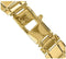 Men's Italian 13mm Brushed and Polished 14k Yellow Gold Rectangle Link Bracelet, 8.5 Inches