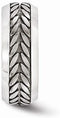 Soul Collection Titanium and Stainless Steel Wheat-Grain 9mm Beveled Bands,Size 11