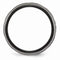 Ave 369 Edward Mirell Black Titanium and Brushed Titanium 10mm Wedding Band