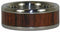 Kingwood Inlay 8mm Comfort Fit Titanium Wedding Band, Size 8.25