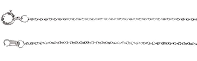 Diamond Square Bar Pendant Necklace in 14k White Gold, 18" (1/6 Cttw)