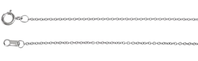 Diamond Infinity Platinum Pendant Necklace, 16.5" (1/8 Cttw)