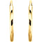 Petite Endless Hoop Earrings, 14k Yellow Gold (20mm)