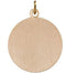 14k Yellow Gold Round St. Patrick Medal (22 MM)