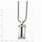 Edward Mirell Black Titanium and Cable Pendant Necklace, 20"