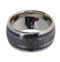 Composite Mokume, Gibeon Meteorite, Damascus 12mm Comfort Fit Titanium Band