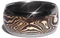 Copper and Silver Mokume Inlay 8mm Comfort Fit Titanium Wedding Band, Size 12.5