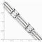 Men's Rhodium-Plated 14k White Gold 8.75mm Link Bracelet, 8.25"