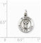 Sterling Silver Divino Nino Medal (Divine Infant Jesus) (26X18MM)