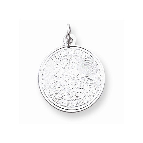 Sterling Silver St. George Medal