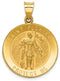 14k Yellow Gold St. Florian Medal Pendant (25X22MM)