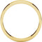 10k Yellow Gold 4mm Slim-Profile Flat Band, Size 4.5