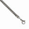 Men's Polished Stainless Steel Wheat-Grain Link Bracelet, 9"