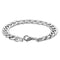 Men's Stainless Steel Curb Bracelet, 8.5"