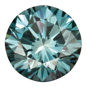 16-Stone Blue Diamond Bar Rhodium Plate 14k White Gold Pendant Necklace, 18" (.16 Ctw, Teal Blue, I2 Clarity)