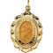 14k Yellow Gold St. Christopher Medal (25x18 MM)