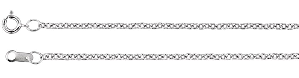 1.5mm Sterling Silver Solid Cable Chain, 24"