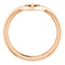 Petite Cross 14k Rose Gold Ring