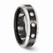 Ave 369 Diamond Collection in Black Titanium Past, Present, Future 7mm Band (.09 Ct, G-I, I1)