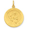 24k Gold-Plated Sterling Silver St. Matthew Medal