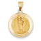 14k Yellow Gold St. Raphael Medal Pendant (22x20MM)