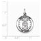 Sterling Silver US Air Force Medal Charm Pendant (23X18MM)