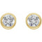 Ave 369 1/2 Ct 14k Yellow Gold Diamond Stud Earrings (.50 Cttw, GH Color, I1 Clarity)