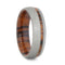 Ironwood Comfort-Fit Ring 6mm Sandblasted Titanium Wedding Band