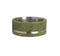 Green Box Elder Burl Wood 8mm Comfort-Fit Matte Titanium Wedding Band, Size 10